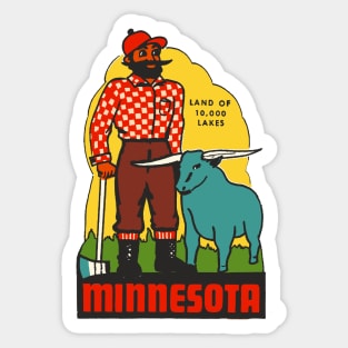 Vintage Minnesota Decal Sticker